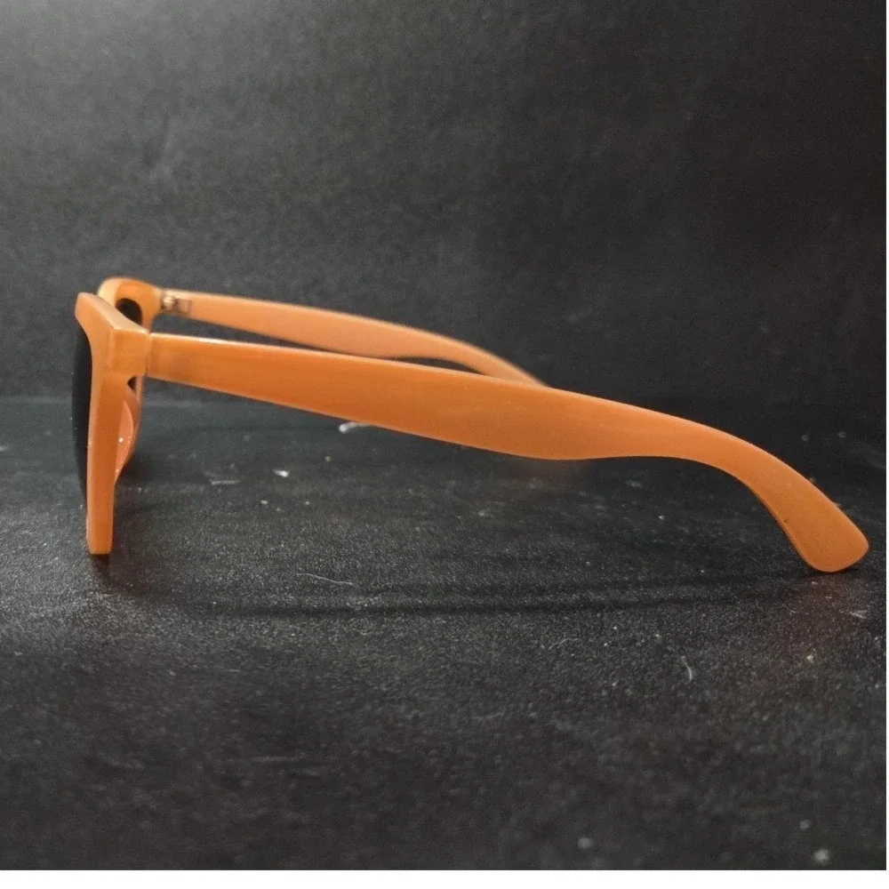 Peach Orange Cat Eye Sunglasses, Retro Vintage Style Tinted Lenses, Women's